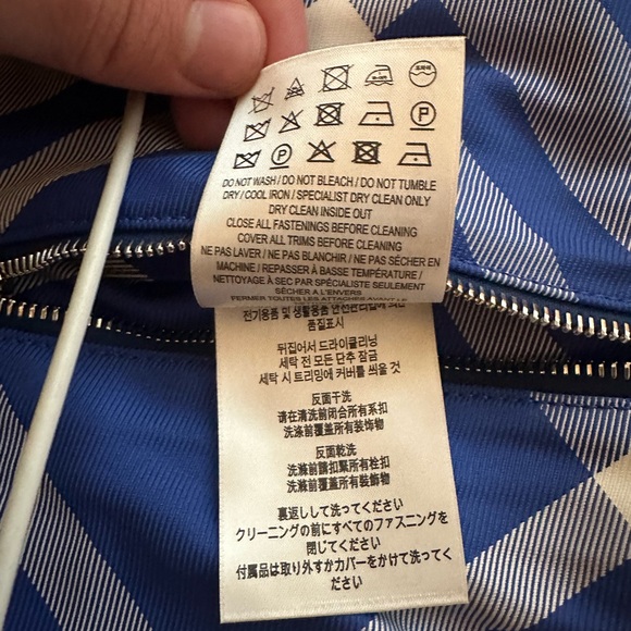 Burberry ss23 blue jacket / coat men’s. - Picture 8 of 9